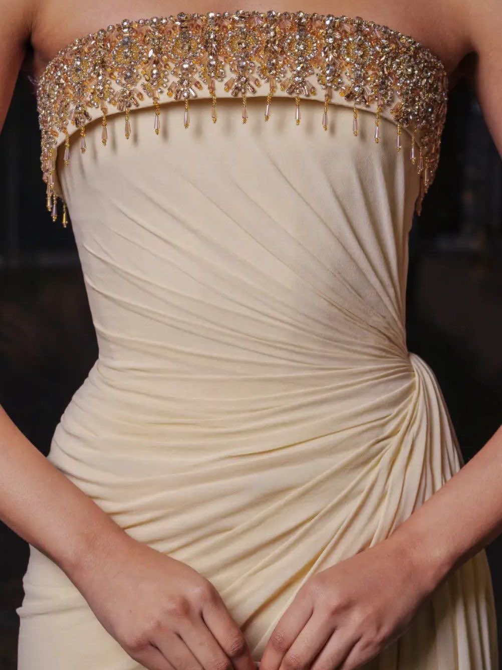 Aurelia Sculpted Gown