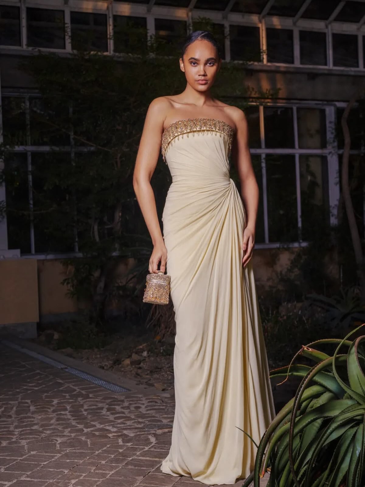 Aurelia Sculpted Gown — alternate view